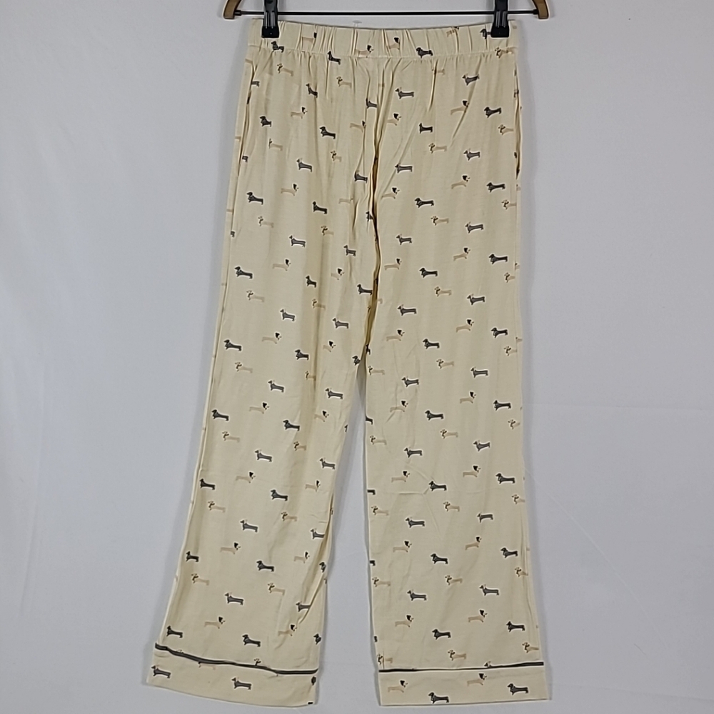 NWOT Magnetic Me Women Modal Beenie Von Weinie Cream Top Bottom Pajamas Sz XS - Picture 11 of 11